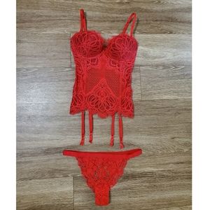 Victoria's Secret Corset and Panties